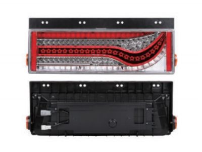 镰刀樱花型红罩后尾灯(流光型、跑马荧光型)