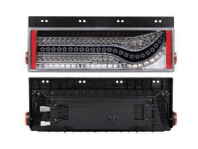 镰刀樱花型红罩后尾灯(流光型、跑马荧光型)