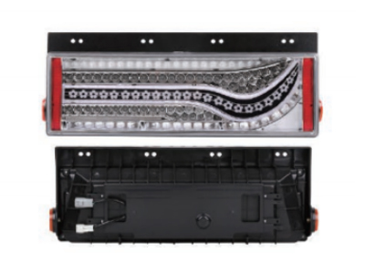 镰刀樱花型红罩后尾灯(流光型、跑马荧光型)