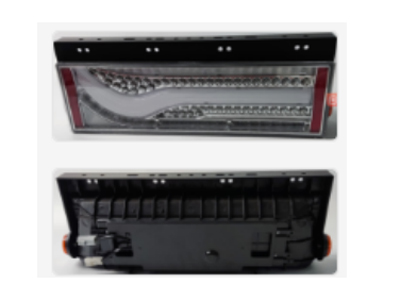 镰刀型红罩后尾灯(流光型、跑马荧光型)