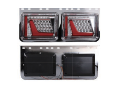 铁架手枪三方形后尾灯(荧光型)