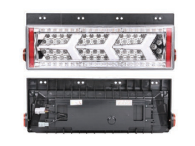 三飞机型后尾灯(流光型、荧光型)