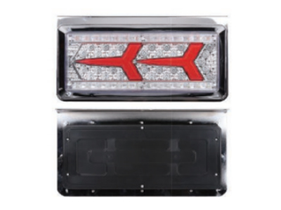 铁架飞机型小号后尾灯(跑马流光、 荧光型)