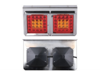 LED-三菱/日野货车尾灯(不锈钢两格)
