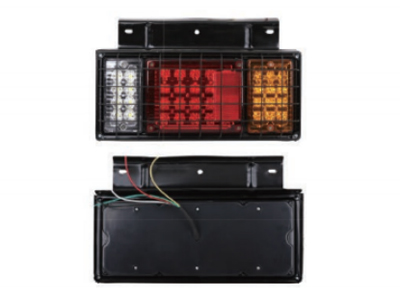 LED-五十铃后尾灯(铝板贴片泡铁架铁网) 