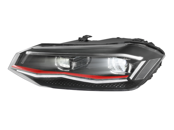 六代大众POLO2019改装大灯